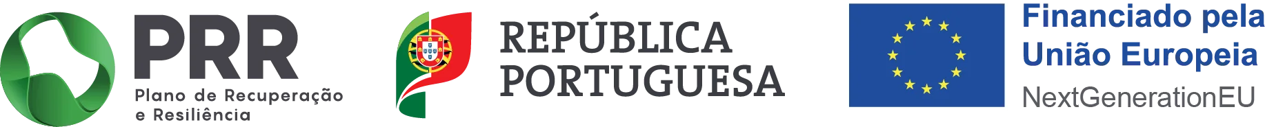 PRR - Recovery and Resilience Plan. Portuguese Republic. Funded by the European Union - NextGenerationEU