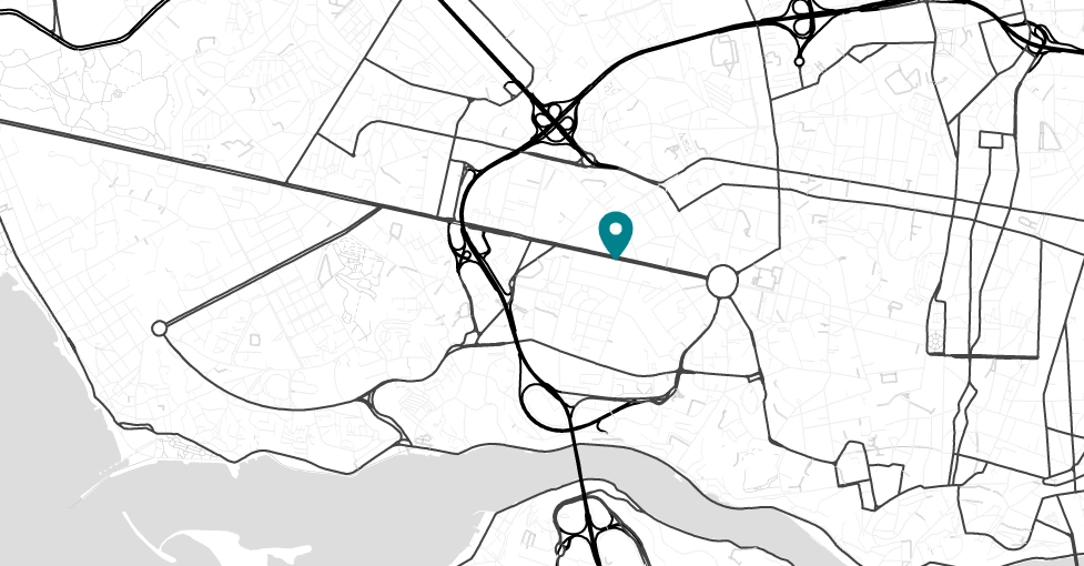 Map showing the booldata office location in Porto